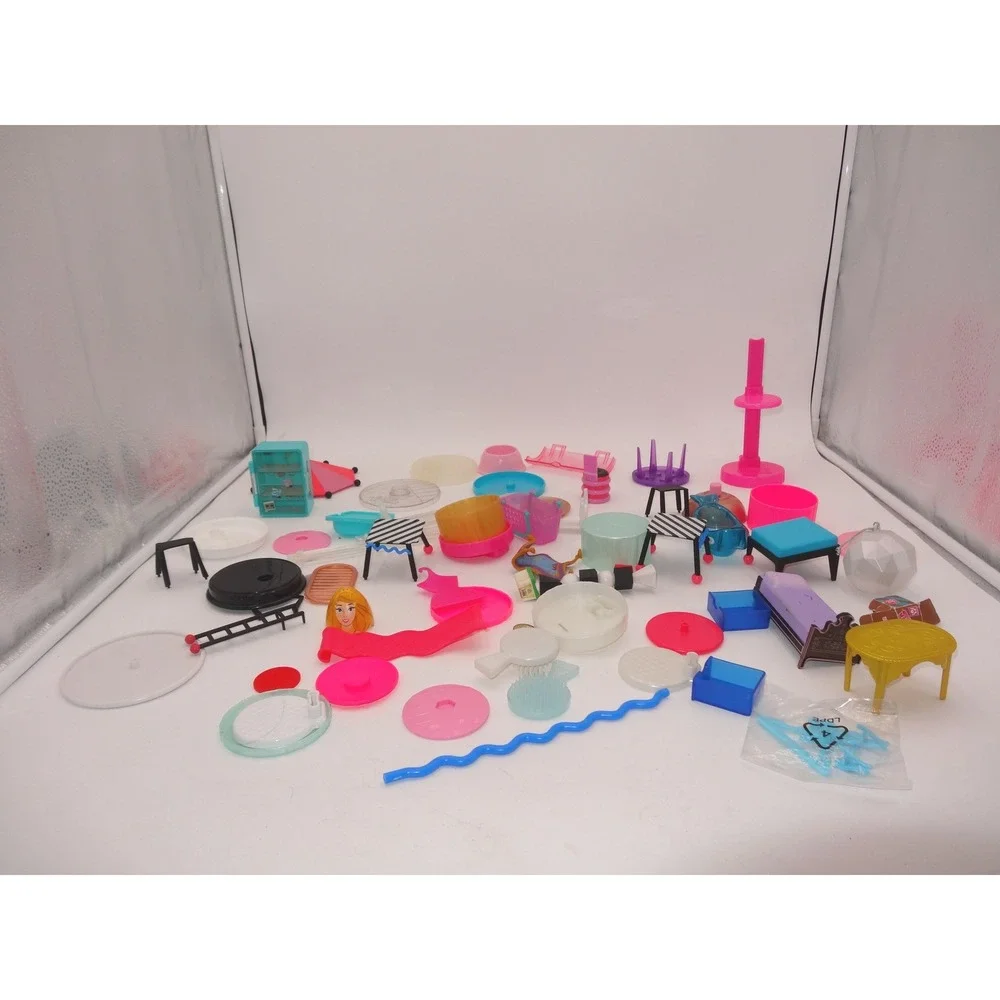LOL Surprise Doll Furniture and Accessories Mixed Lot Multicolor Plastic Playset